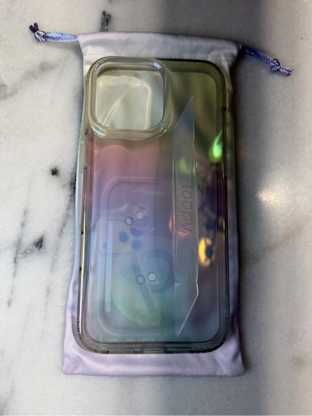 Loopy Case IPhone 16 Pro Max Clear Opal Phone Case - MultiColor